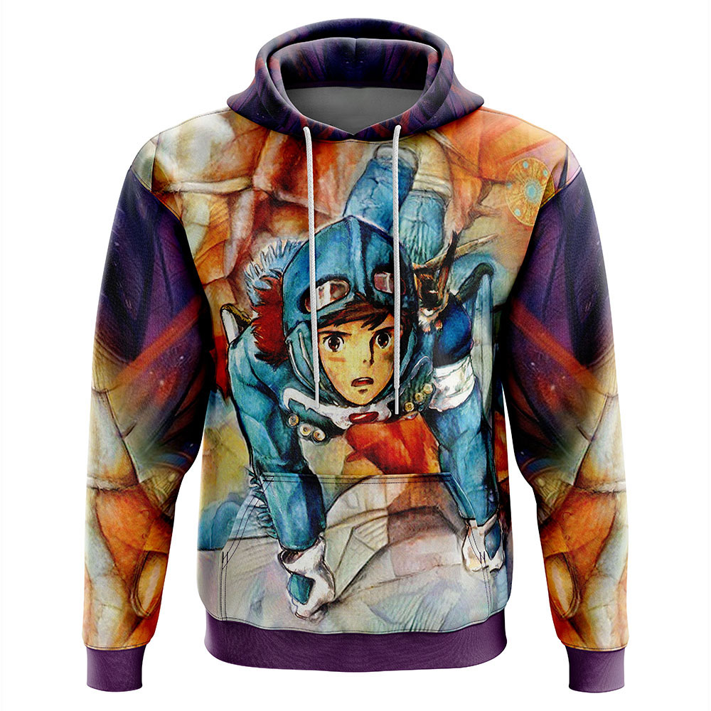 trippy nausicaa of the valley of the wind studio ghibli hoodiezdsjw - Witch Hat Atelier Shop